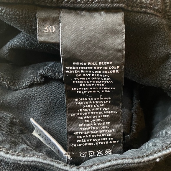 J Brand Super Skinny Olive Velvet Camo Pants, Size 30 - Picture 5 of 8